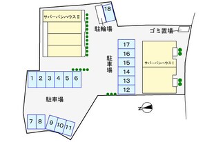 サバ－バンハウスⅠの物件外観写真